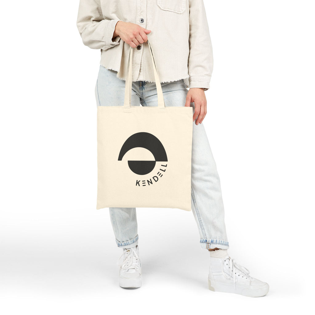 Cotton Canvas Tote Bag - Natural