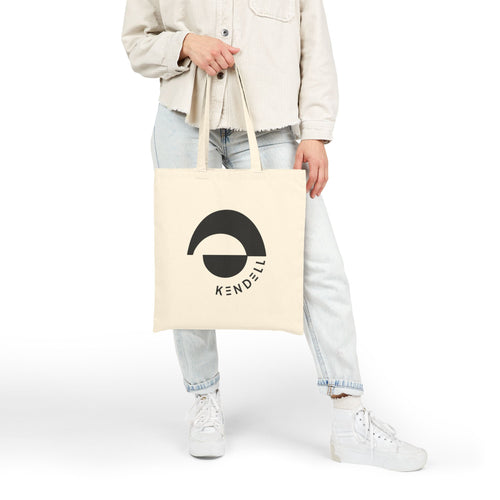 Cotton Canvas Tote Bag - Natural
