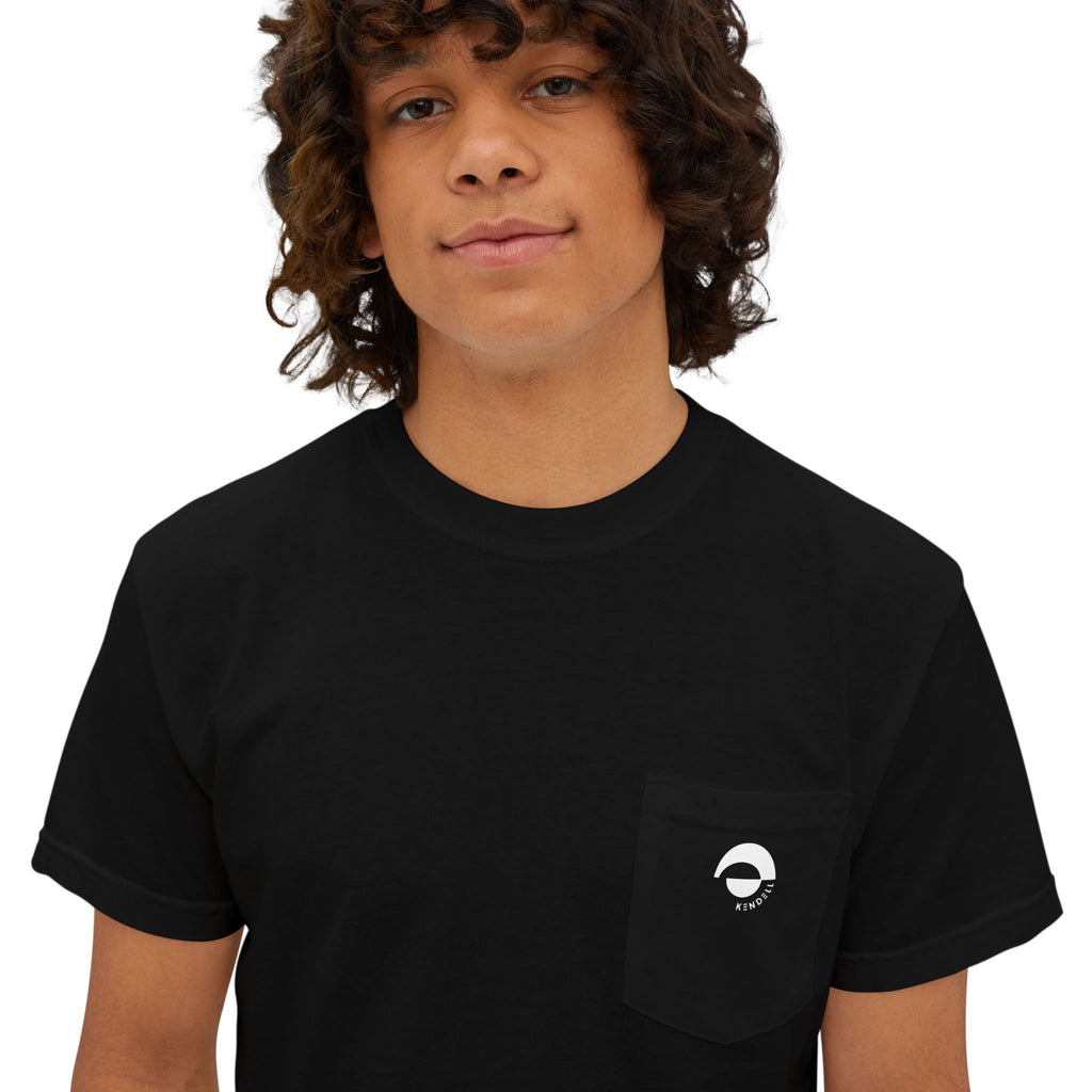 Black Pocket Tee, Unisex