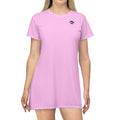 T-Shirt Dress — Summer Pink
