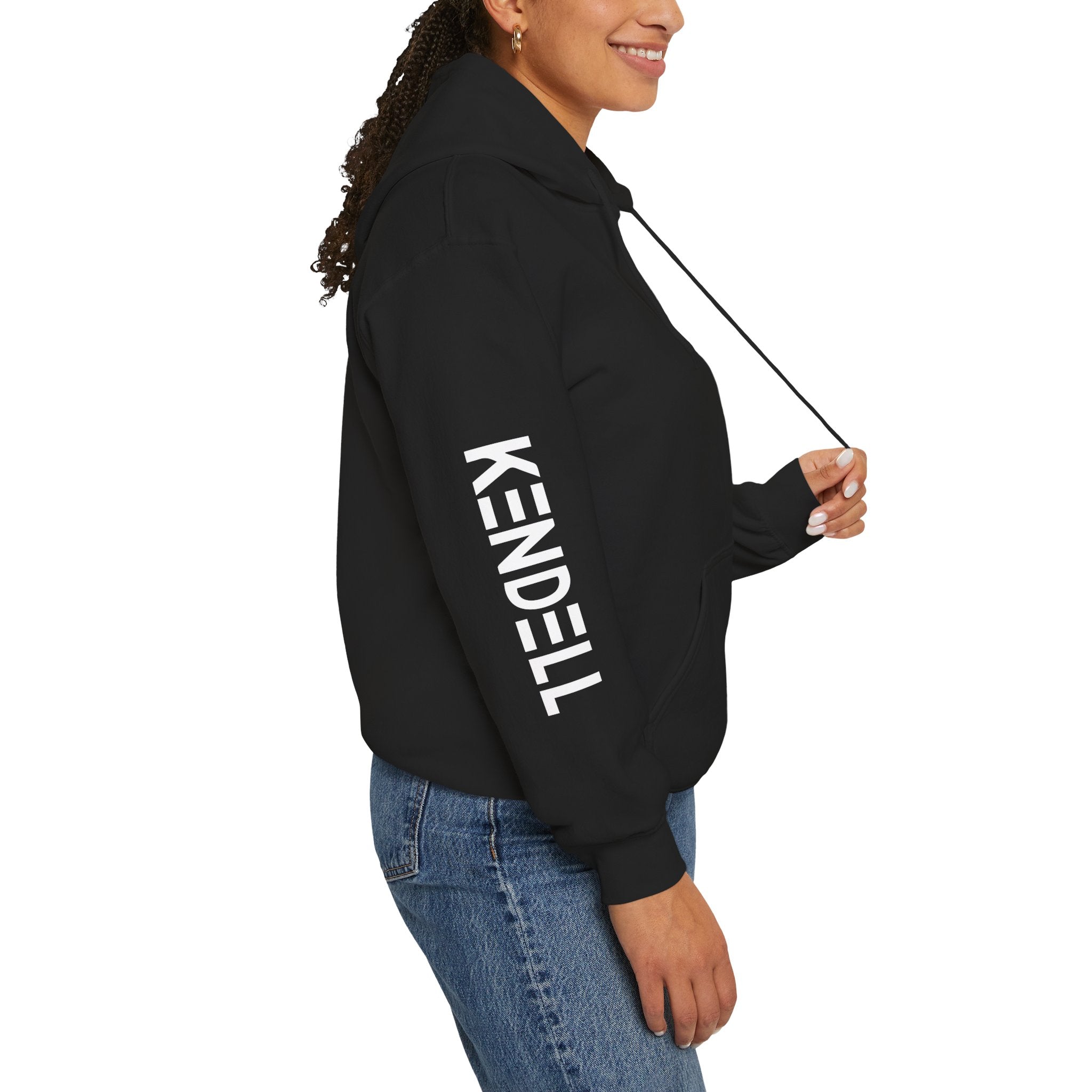 KENDELL | Black | Unisex Heavy Blend™ Hooded Sweatshirt