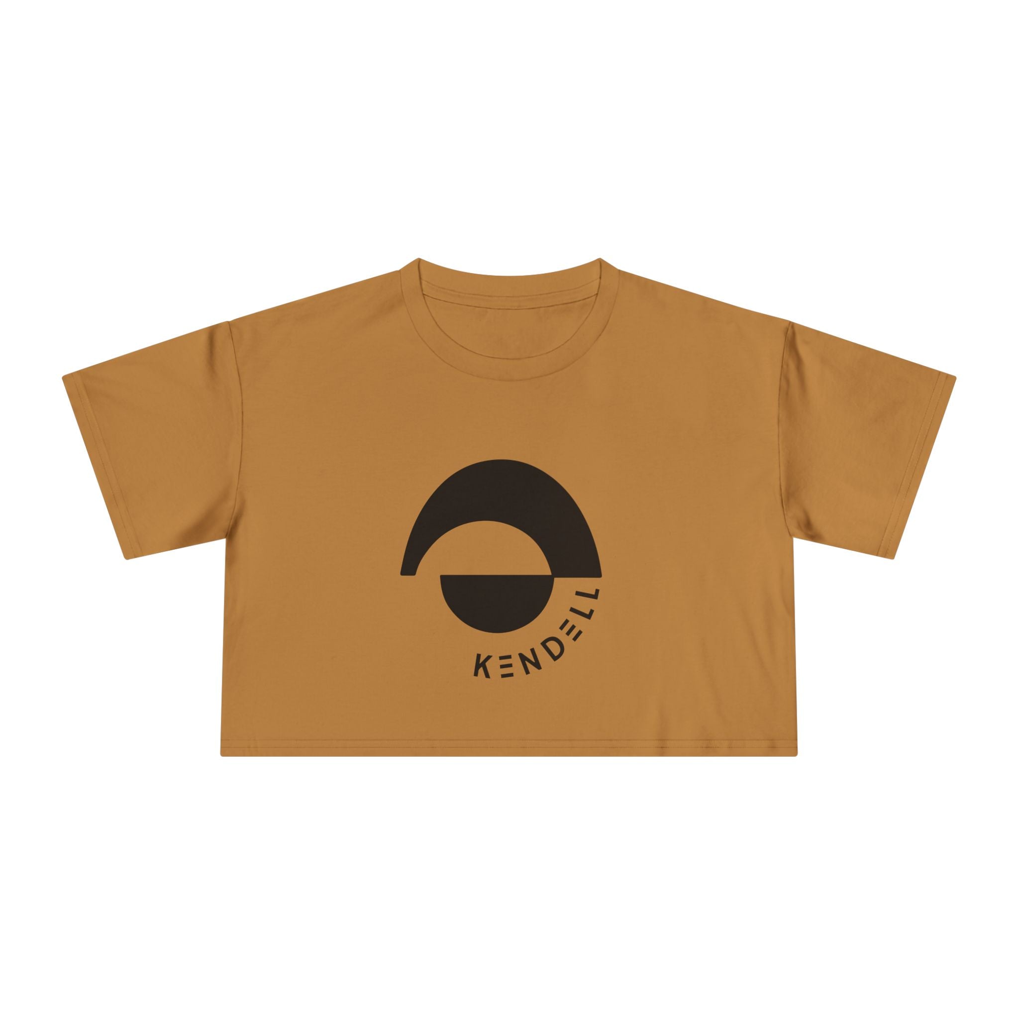 KENDELL Minimal Logo Crop Tee